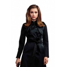 Kingsman Sophie Cookson Black Coat